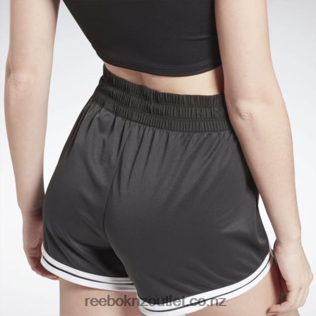 Night Black 2B4626412 Workout Ready High-Rise Shorts Reebok Women