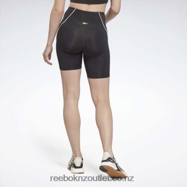 Night Black 2B4626531 Workout Ready Poly Shorts Reebok Women