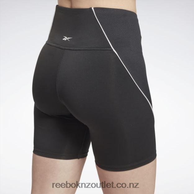 Night Black 2B4626531 Workout Ready Poly Shorts Reebok Women