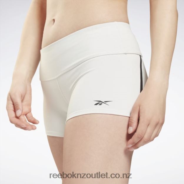 Pure Grey 1 2B4626978 United By Fitness Chase Bootie Shorts Reebok Women