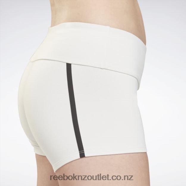 Pure Grey 1 2B4626978 United By Fitness Chase Bootie Shorts Reebok Women