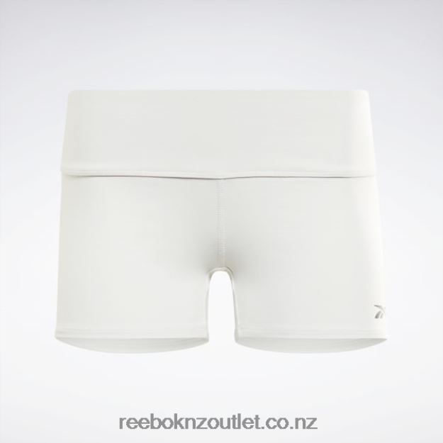 Pure Grey 1 2B4626978 United By Fitness Chase Bootie Shorts Reebok Women