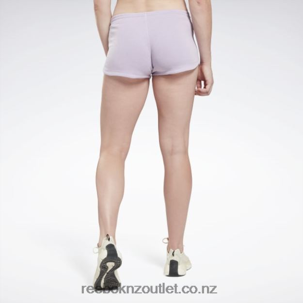 Purple Oasis 2B4626569 Identity French Terry Shorts Reebok Women