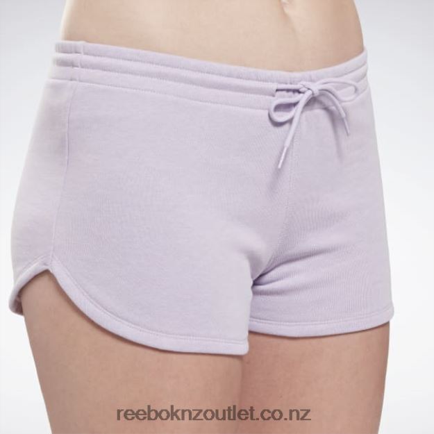 Purple Oasis 2B4626569 Identity French Terry Shorts Reebok Women