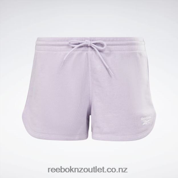 Purple Oasis 2B4626569 Identity French Terry Shorts Reebok Women