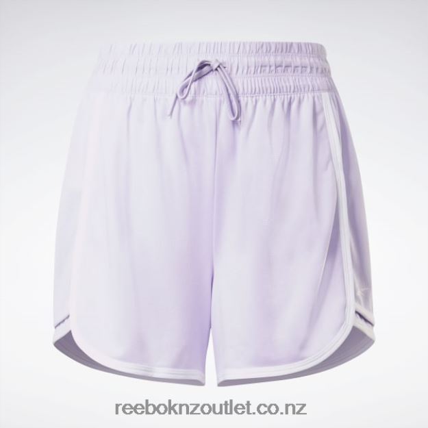 Purple Oasis 2B4626632 Workout Ready High-Rise Shorts Reebok Women