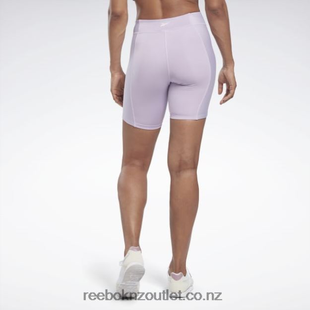 Purple Oasis 2B4626901 Yoga Performance Rib Shorts Reebok Women