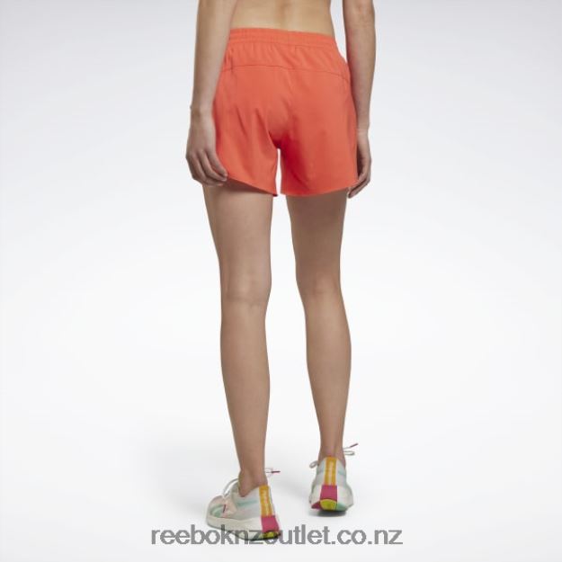 Semi Orange Flare 2B4626554 Running Shorts Reebok Women