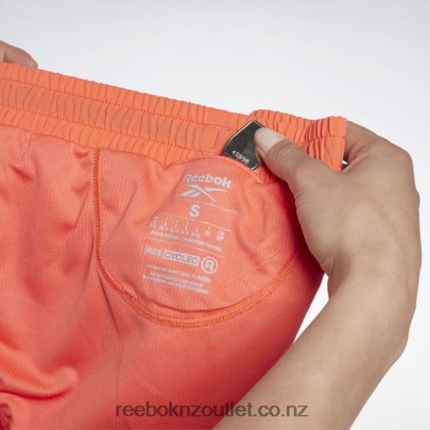 Semi Orange Flare 2B4626554 Running Shorts Reebok Women