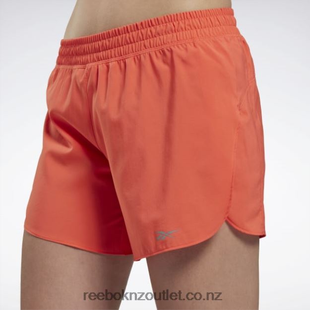 Semi Orange Flare 2B4626554 Running Shorts Reebok Women