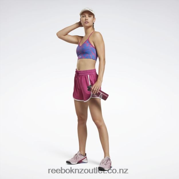 Semi Proud Pink 2B4626788 Workout Ready High-Rise Shorts Reebok Women