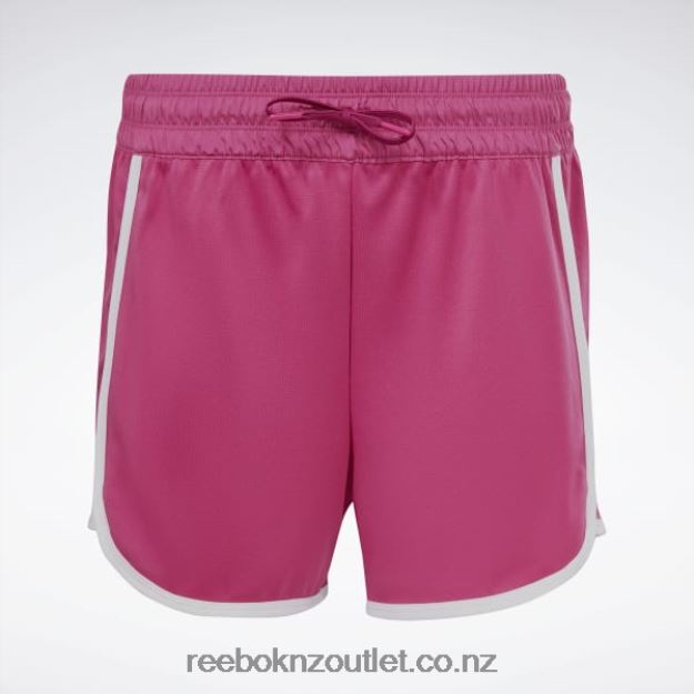 Semi Proud Pink 2B4626788 Workout Ready High-Rise Shorts Reebok Women