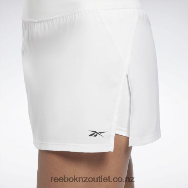 White 2B4626588 Workout Ready Vector Skirt Reebok Women