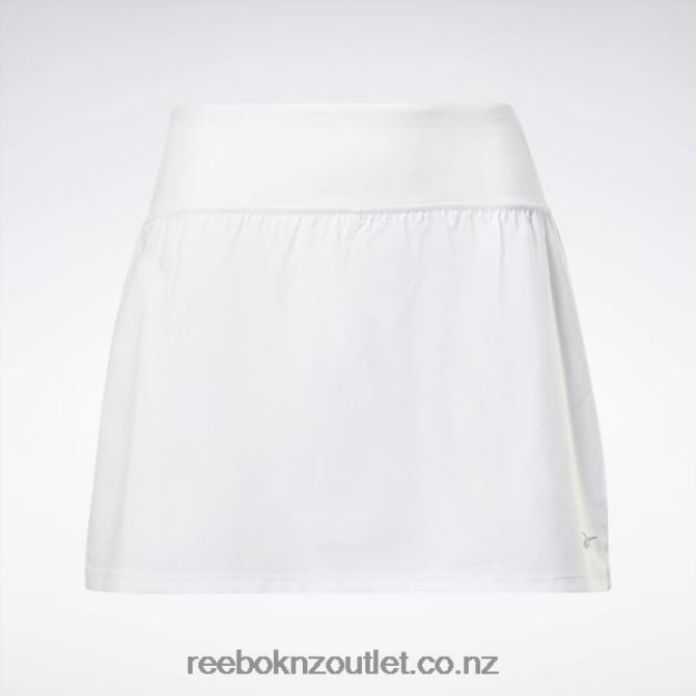 White 2B4626588 Workout Ready Vector Skirt Reebok Women