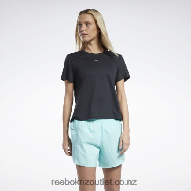 Black 2B4626589 Running Speedwick T-Shirt Reebok Women