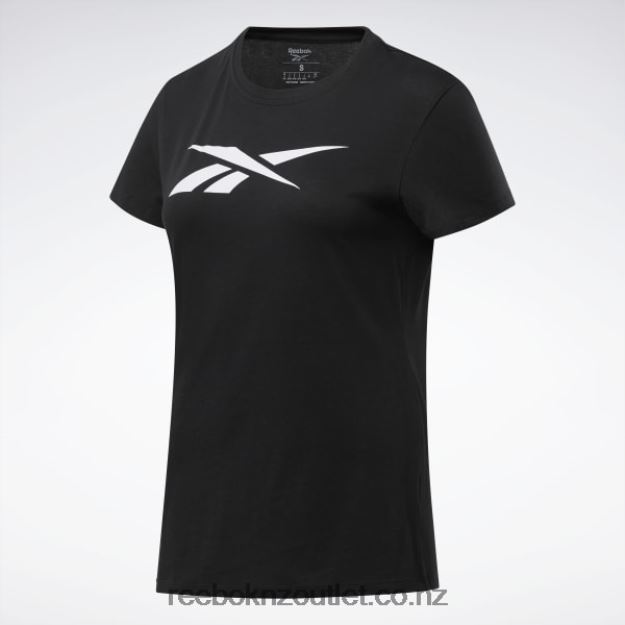 Black 2B4626761 Training Essentials Vector Graphic Tee Reebok Women