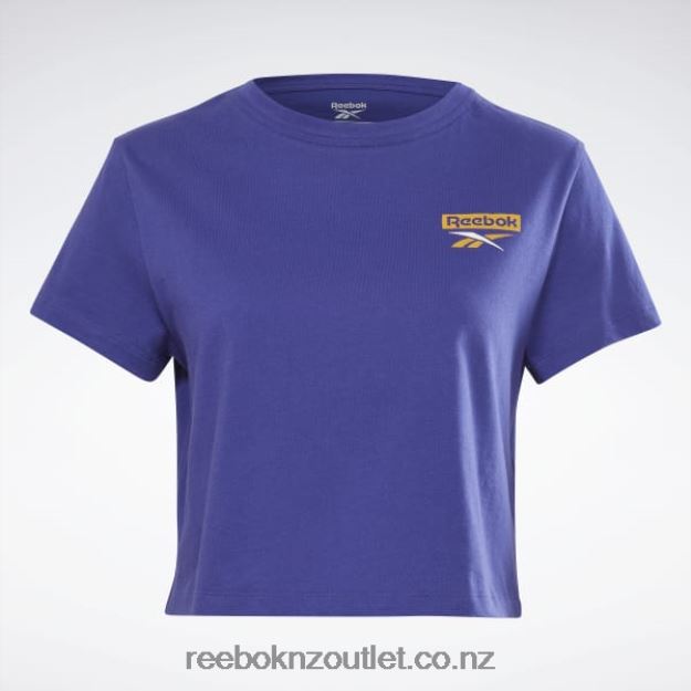 Bold Purple 2B4626555 Training Essentials Graphic T-Shirt Reebok Women