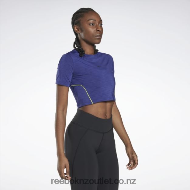 Bold Purple 2B4626879 Les Mills ACTIVCHILL Style T-Shirt Reebok Women