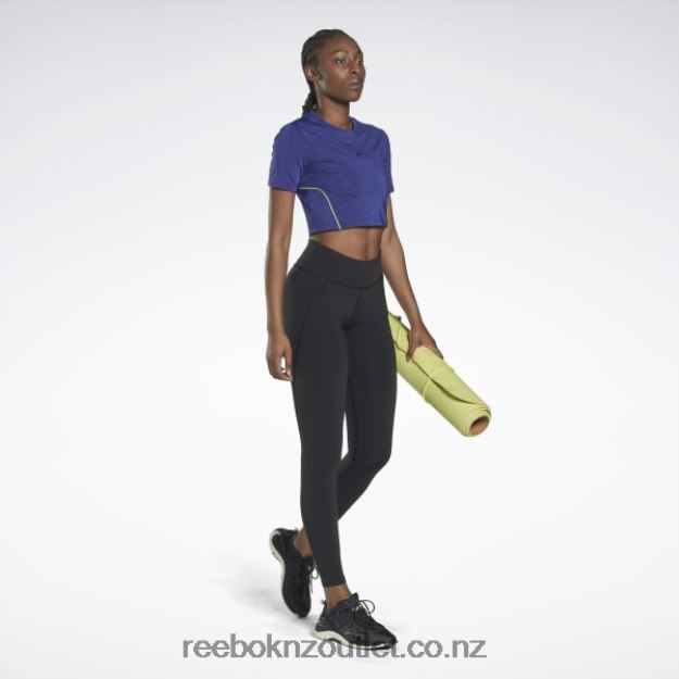 Bold Purple 2B4626879 Les Mills ACTIVCHILL Style T-Shirt Reebok Women