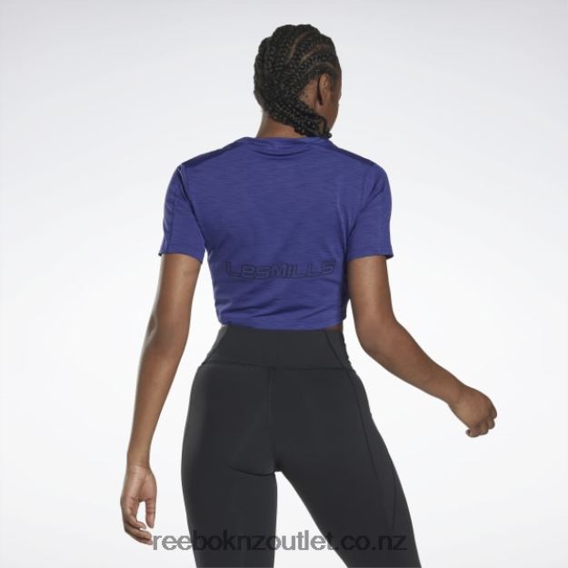 Bold Purple 2B4626879 Les Mills ACTIVCHILL Style T-Shirt Reebok Women