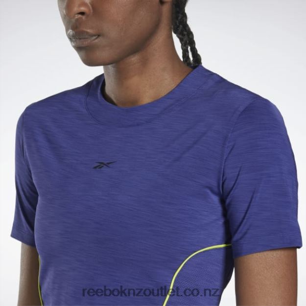 Bold Purple 2B4626879 Les Mills ACTIVCHILL Style T-Shirt Reebok Women