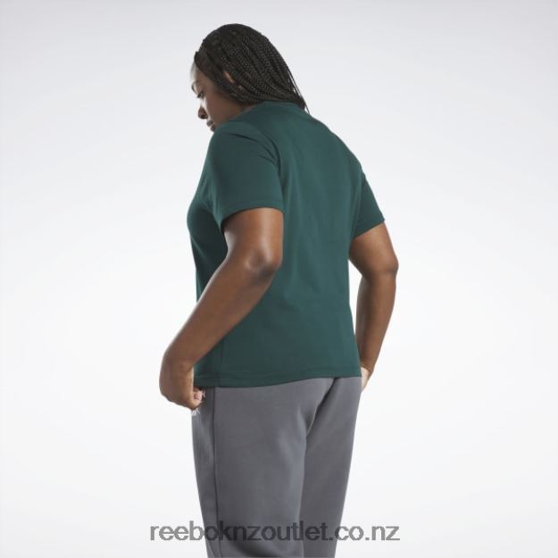 Forest Green 2B4626958 Identity T-Shirt (Plus Size) Reebok Women