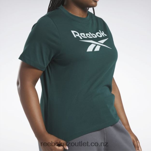 Forest Green 2B4626958 Identity T-Shirt (Plus Size) Reebok Women