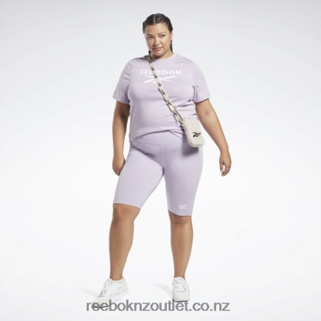 Purple Oasis 2B4626729 Identity T-Shirt (Plus Size) Reebok Women