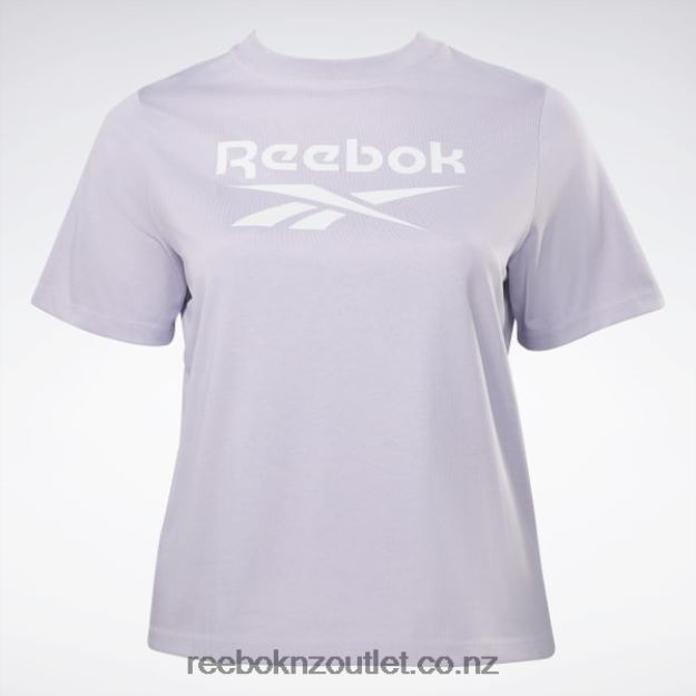 Purple Oasis 2B4626729 Identity T-Shirt (Plus Size) Reebok Women