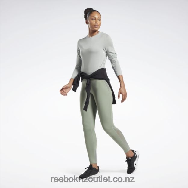 Sea Spray 2B4626655 Activchill Dreamblend Long Sleeve T-Shirt Reebok Women