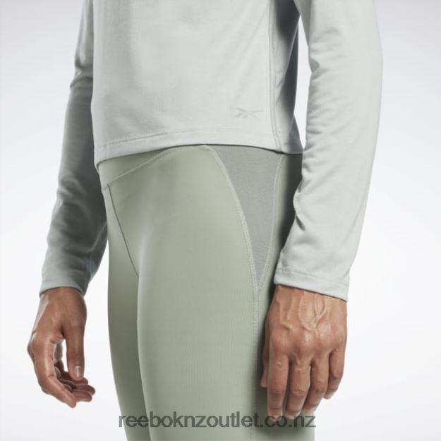 Sea Spray 2B4626655 Activchill Dreamblend Long Sleeve T-Shirt Reebok Women