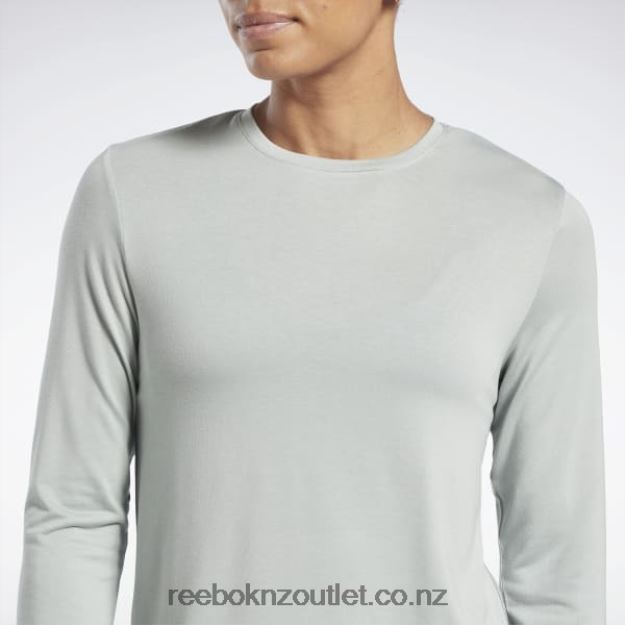 Sea Spray 2B4626655 Activchill Dreamblend Long Sleeve T-Shirt Reebok Women