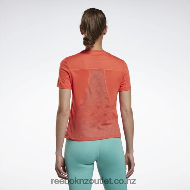 Semi Orange Flare 2B4626954 Running Speedwick T-Shirt Reebok Women