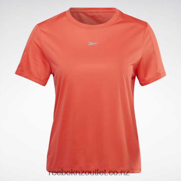 Semi Orange Flare 2B4626954 Running Speedwick T-Shirt Reebok Women