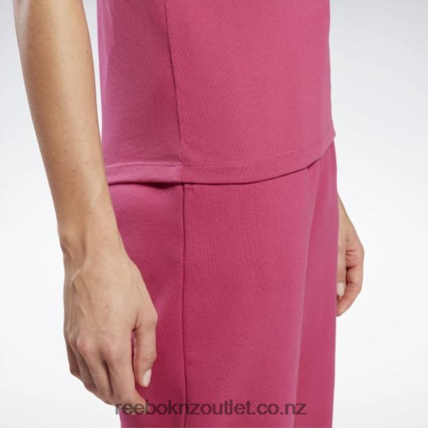 Semi Proud Pink/White 2B4626520 Identity T-Shirt Reebok Women