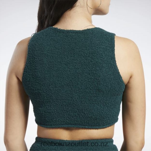 Forest Green 2B4626771 Classics Cozy Tank Top Reebok Women