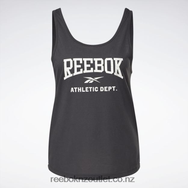 Night Black 2B4626447 Workout Ready Supremium Graphic Tank Top Reebok Women