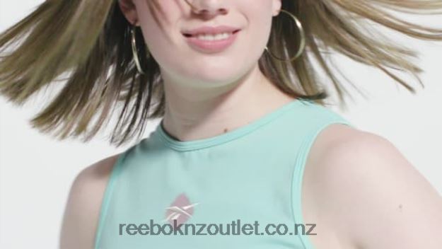 Semi Classic Teal 2B4626836 Classics Graphic Tank Top Reebok Women