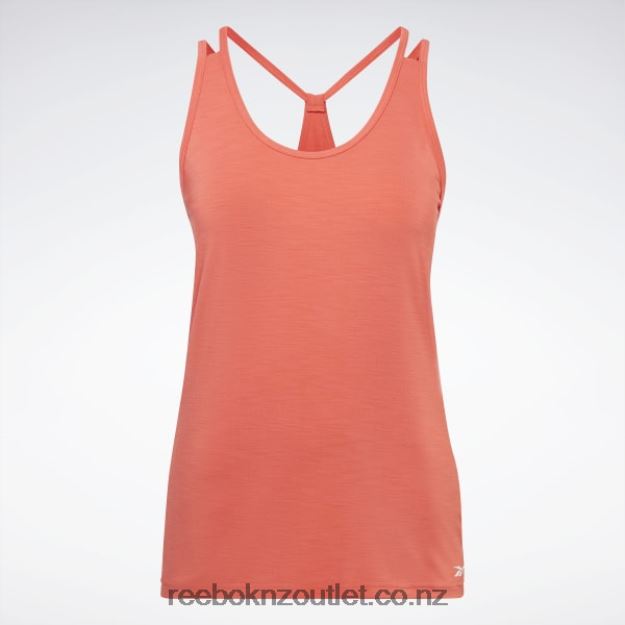 Semi Orange Flare 2B4626762 ACTIVCHILL Athletic Tank Top Reebok Women