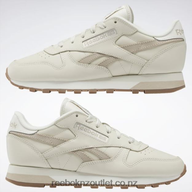 Alabaster/Modern Beige/Chalk 2B4626116 Classic Leather Women\'s Shoes Reebok