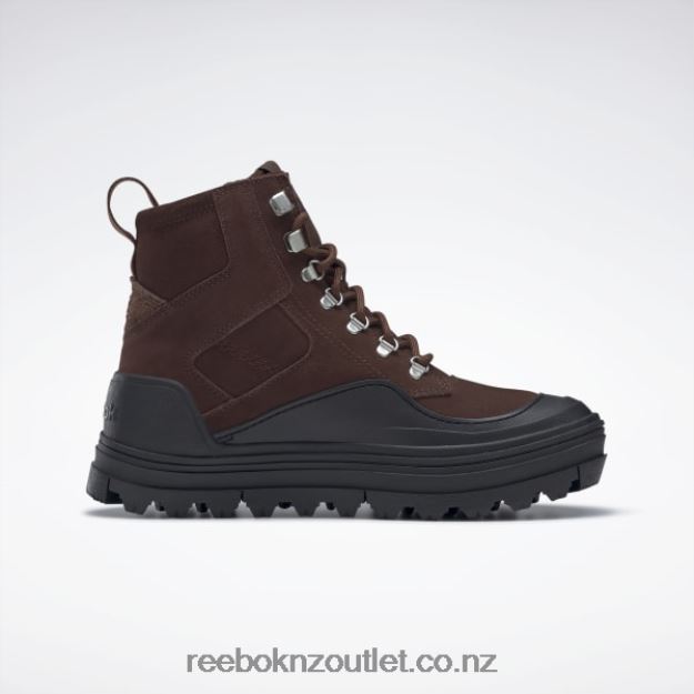 Brush Brown/Core Black 2B4626226 Danielle Guizio Club C Cleated Mid Shoes Reebok Women