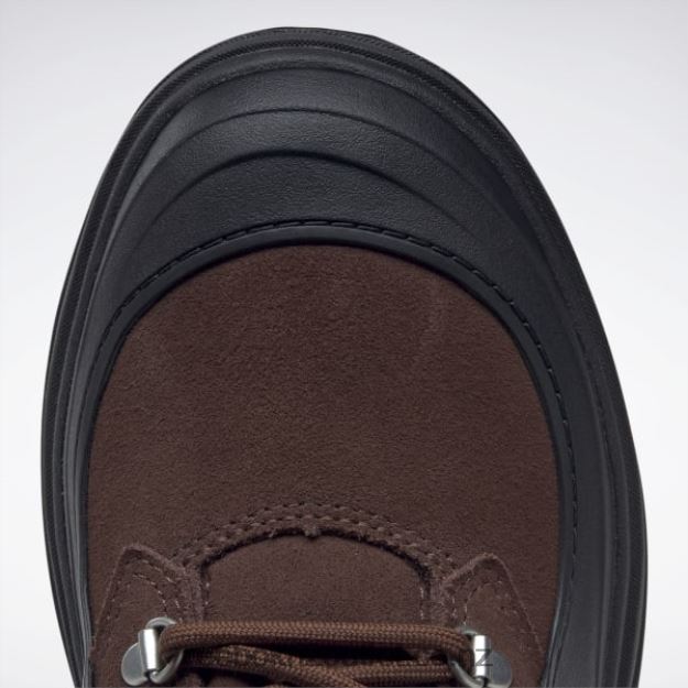 Brush Brown/Core Black 2B4626226 Danielle Guizio Club C Cleated Mid Shoes Reebok Women