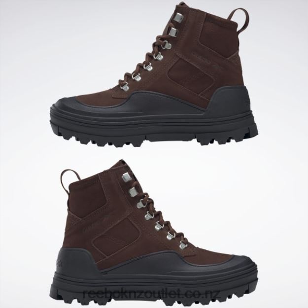 Brush Brown/Core Black 2B4626226 Danielle Guizio Club C Cleated Mid Shoes Reebok Women