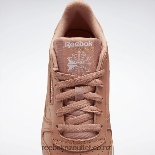 Canyon Coral Mel/Ftwr White 2B4626420 Classic Leather Shoes Reebok Women