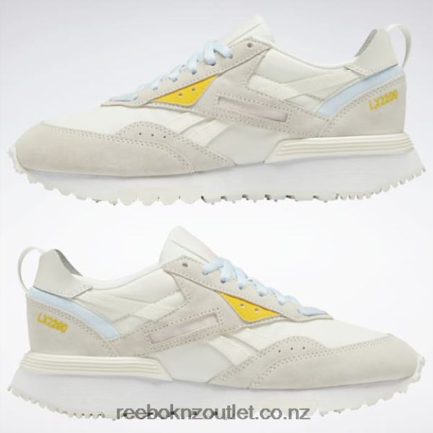 Chalk/Glass Blue/Porcelain Pink 2B4626189 LX2200 Women\'s Shoes Reebok