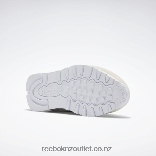 Chalk/Infused Lilac/Ftwr White 2B462681 Classic Leather Women\'s Shoes Reebok