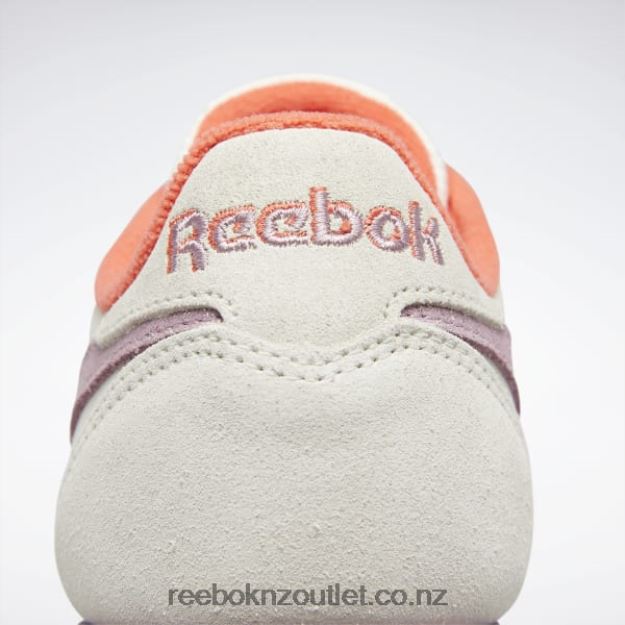 Chalk/Infused Lilac/Ftwr White 2B462681 Classic Leather Women\'s Shoes Reebok