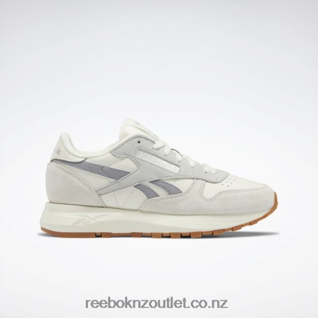 Chalk/Pure Grey 2/Matte Silver 2B4626179 Classic Leather SP Women's Shoes Reebok