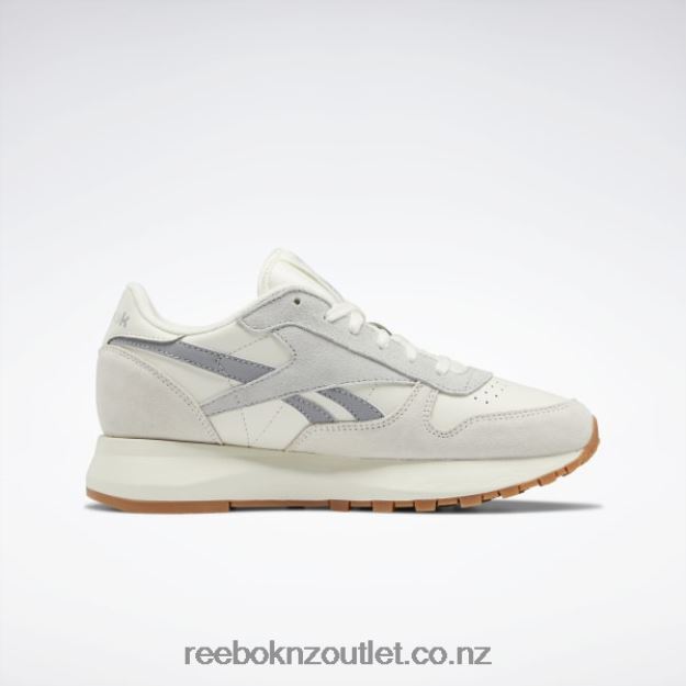 Chalk/Pure Grey 2/Matte Silver 2B4626179 Classic Leather SP Women\'s Shoes Reebok