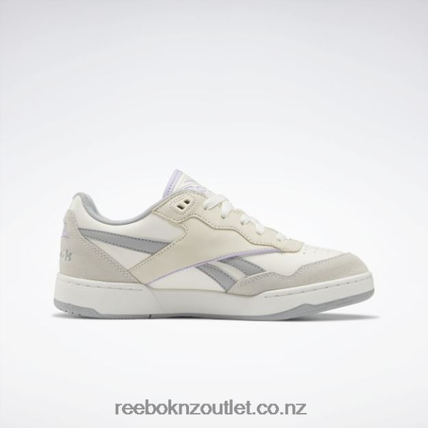 Classic White/Pure Grey 3/Purple Oasis 2B4626926 BB 4000 II Women\'s Shoes Reebok